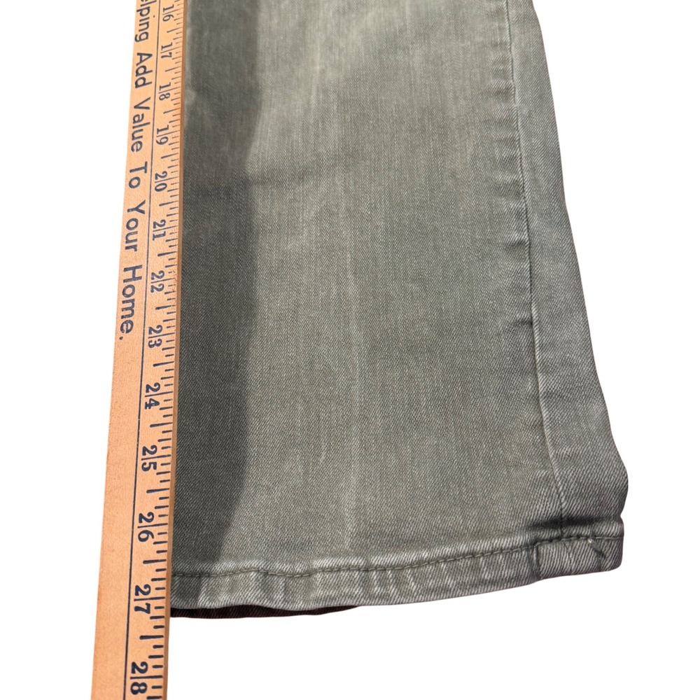 Vervet Los Angeles Olive Green Cargo Pants Straight Leg Utility Jeans Womens 27 - Picture 5 of 10